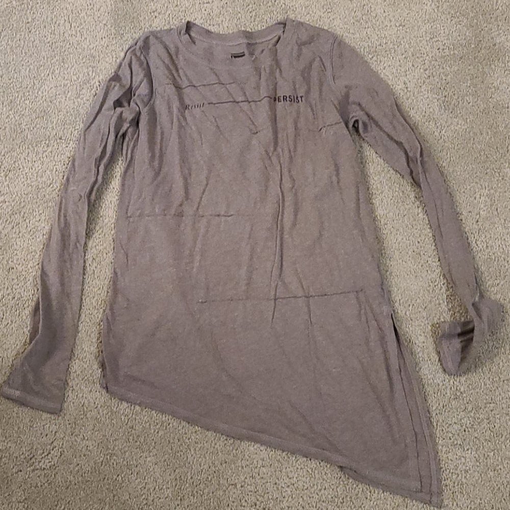 Bar method branded long sleeve t